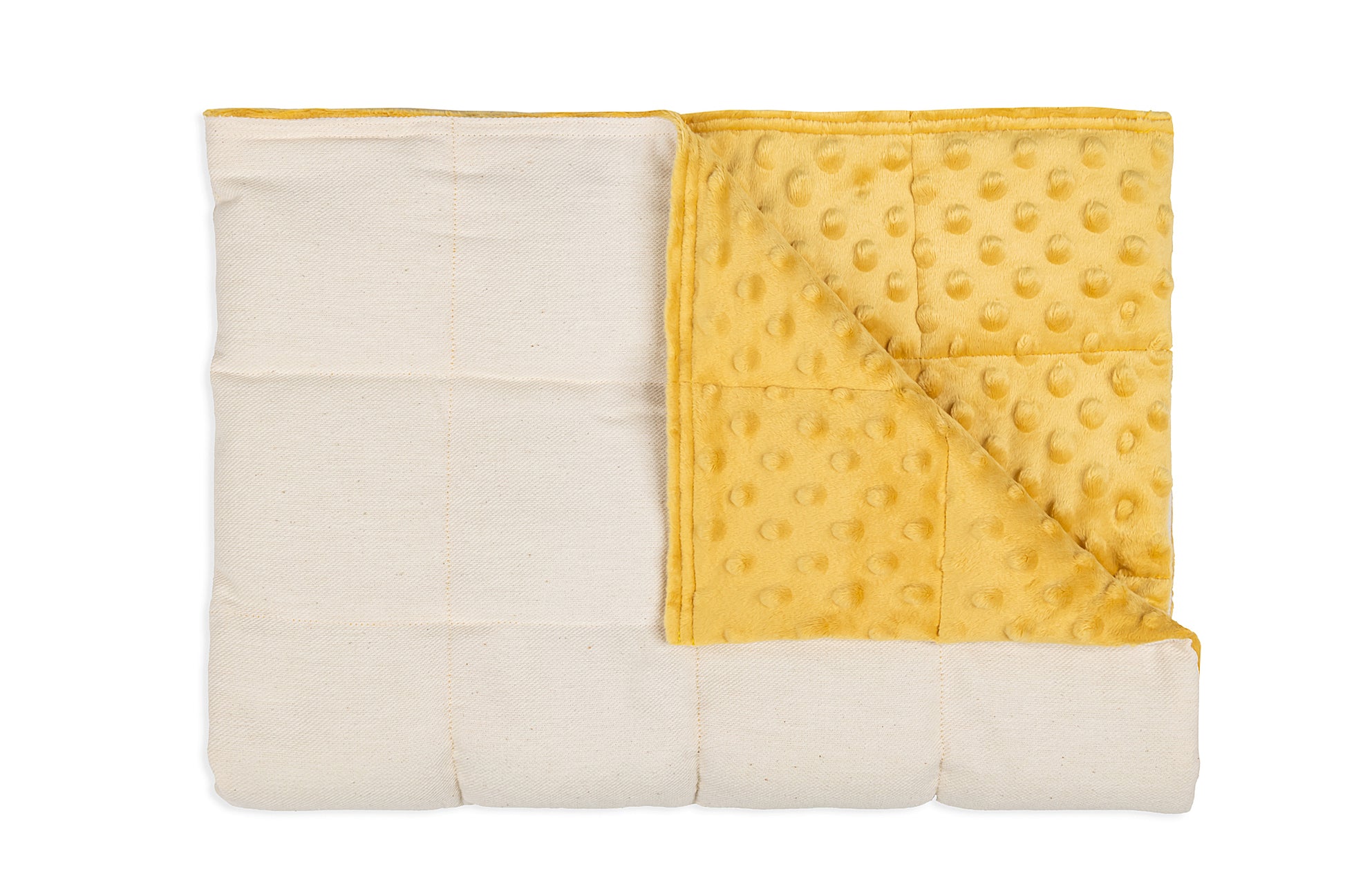 NATURAL RAW COTTON WEIGHTED BLANKET