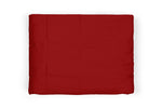 RED COTTON WEIGHTED BLANKET