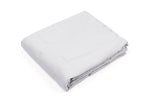 WHITE COTTON WEIGHTED BLANKET