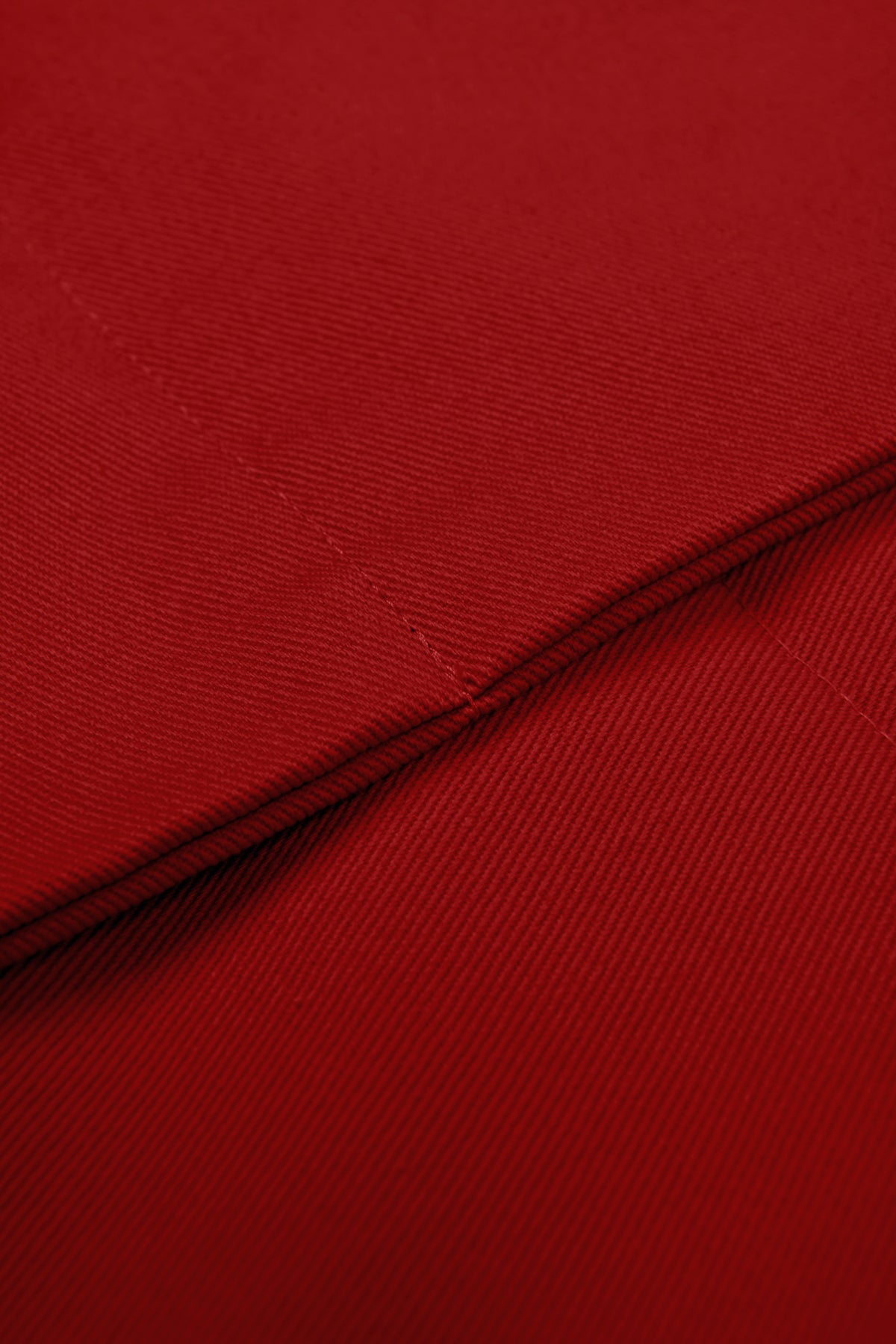 RED COTTON WEIGHTED BLANKET