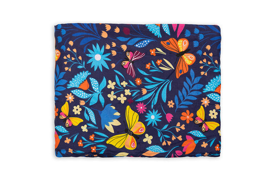 SUMMER MEADOW COTTON TOP WEIGHTED BLANKET front