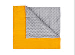 YELLOW COTTON WEIGHTED BLANKET