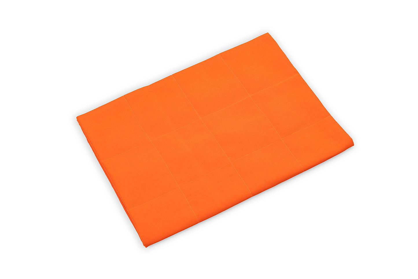 orange backing of FOREST PARTY WEIGHTED BLANKET
