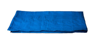blue cotton weighted blanket