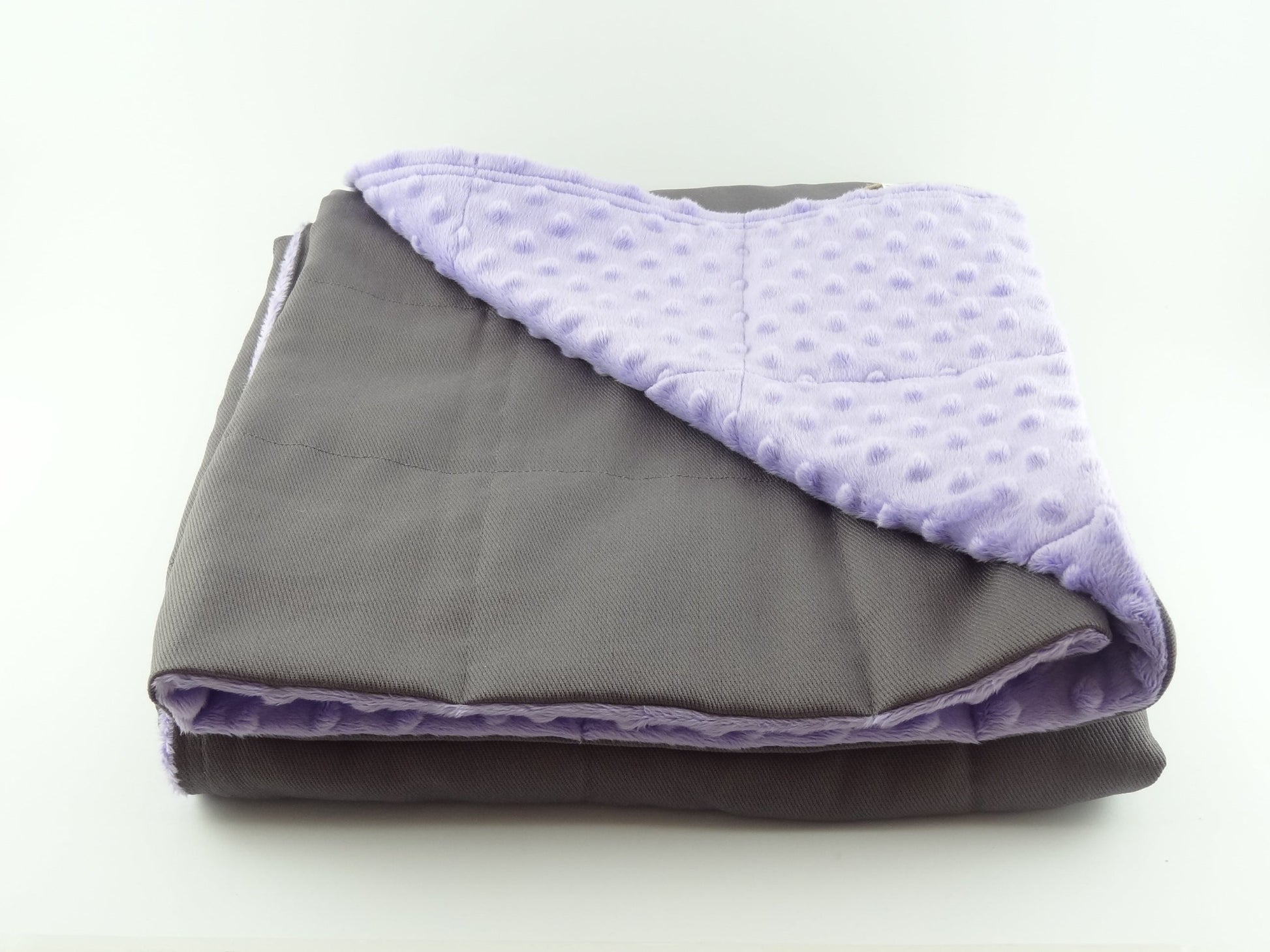 DARK GREY COTTON WEIGHTED BLANKET | SENSORY OWL