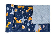 Load image into Gallery viewer, SLEEPING FOXES COTTON WEIGHTED BLANKET | Sensory Owl 