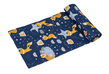 Load image into Gallery viewer, SLEEPING FOXES COTTON WEIGHTED BLANKET | Sensory Owl 