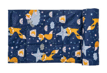 Load image into Gallery viewer, SLEEPING FOXES COTTON WEIGHTED BLANKET